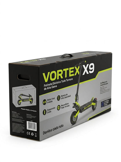 VORTEX X9 2x2, über eine App verbunden.