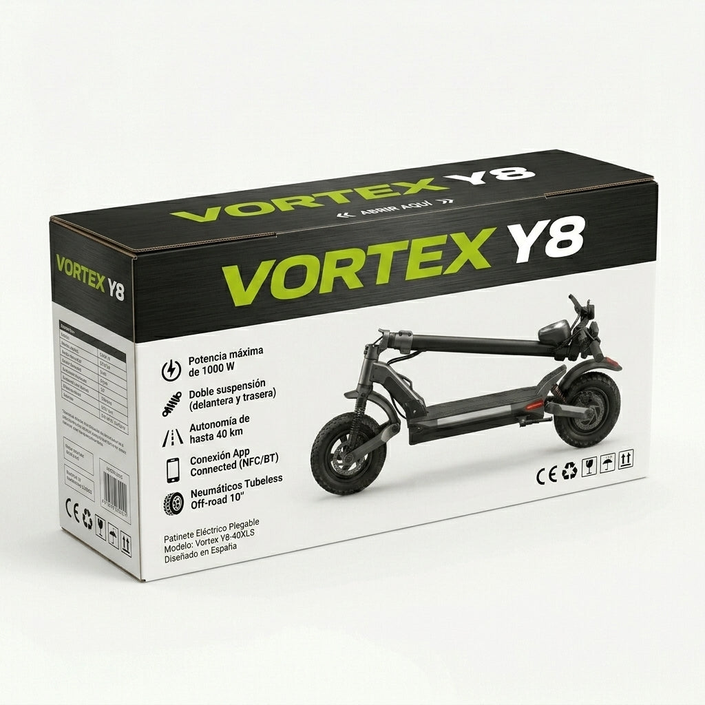 VORTEX Y8 2x2, über eine App verbunden.